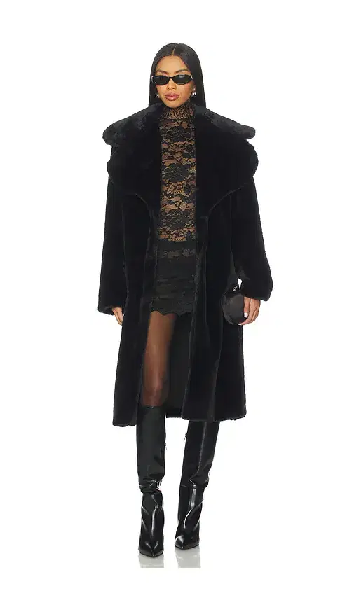 Willow Faux Fur Long Coat