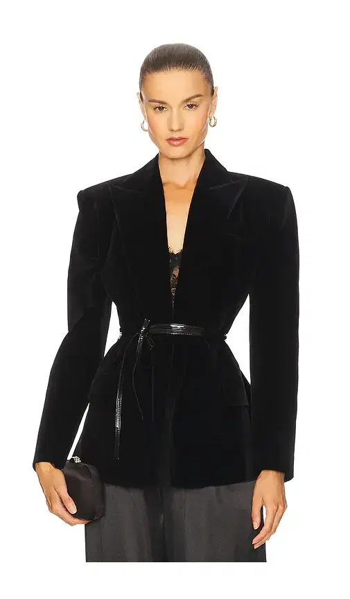 Ceren Ocak Belt Detailed Jacket