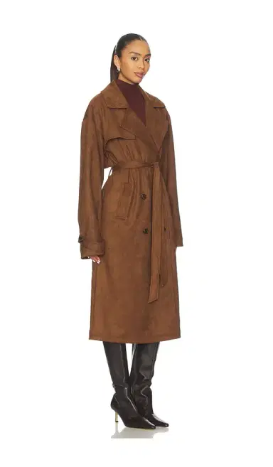 ALL THE WAYS Milana Faux Suede Coat | Thumbnail 2