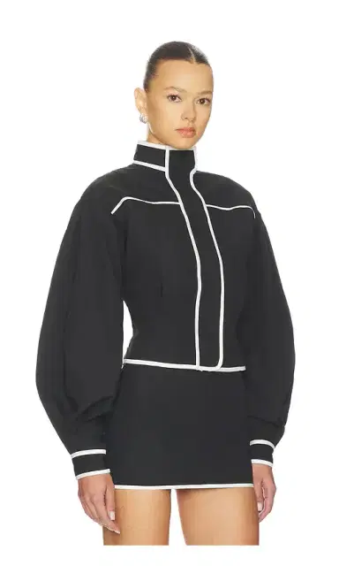 Yellow The Label Mindy Cotton Jacket | Thumbnail 2