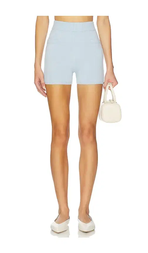 AEXAE Cashmere Pocket Knit Short