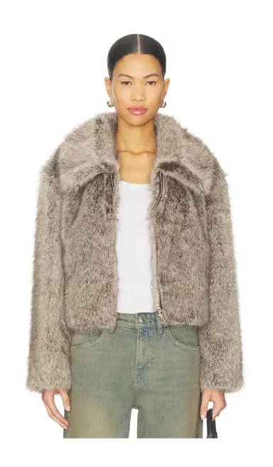 LAMARQUE Nova Faux Fur Jacket | Thumbnail 1 LAMARQUE Nova Faux Fur Jacket | Thumbnail 1