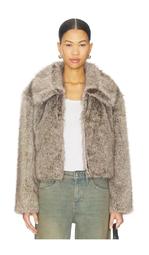 LAMARQUE Nova Faux Fur Jacket