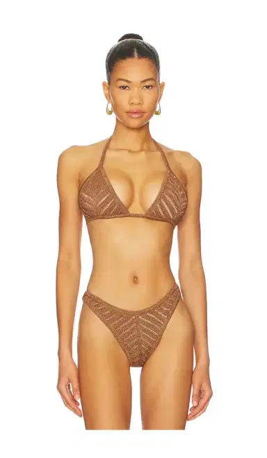 DEVON WINDSOR Lucinda Triangle Bikini Top | Thumbnail 1