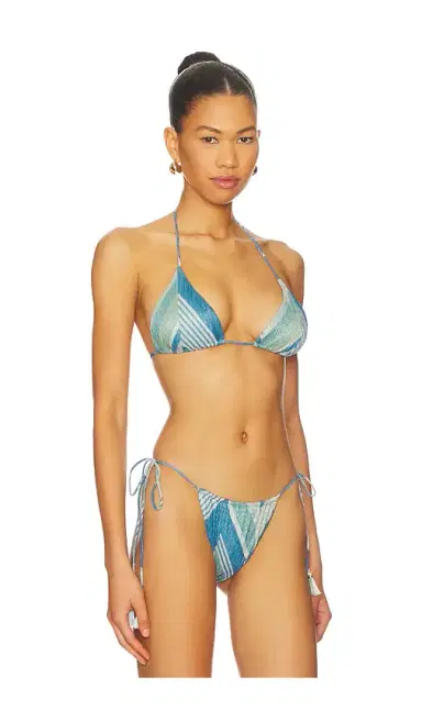DEVON WINDSOR Winona Triangle Bikini Top | Thumbnail 2