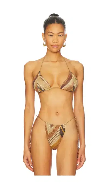 DEVON WINDSOR Winona Triangle Bikini Top | Thumbnail 1