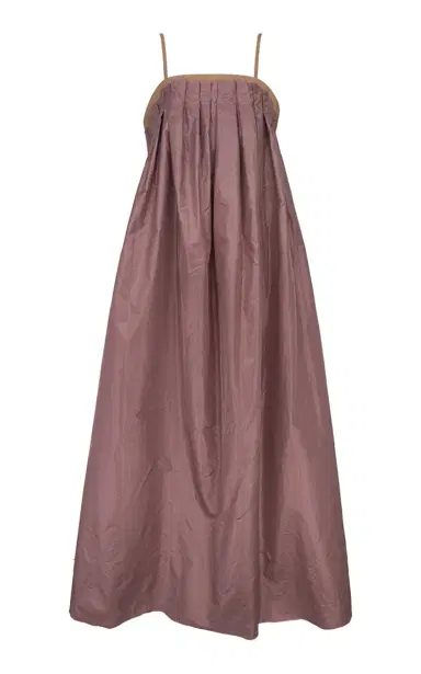 Di Stavnitser Pleated Silk-Taffeta Gown | Thumbnail 3