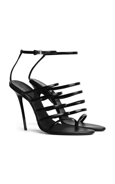 Alaïa Strappy Leather Sandals | Thumbnail 9 Alaïa Strappy Leather Sandals | Thumbnail 9
