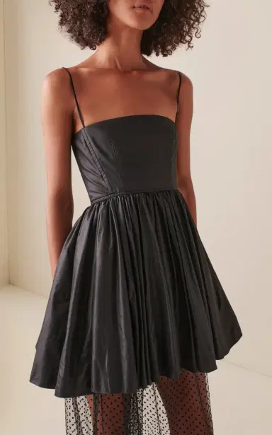 Alaïa Nylon Mini Dress | Thumbnail 2 Alaïa Nylon Mini Dress | Thumbnail 2