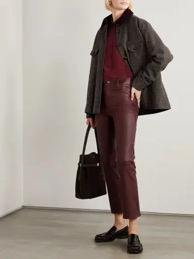 Frame The Staple Silk-crepe Blouse | Thumbnail 2 Frame The Staple Silk-crepe Blouse | Thumbnail 2