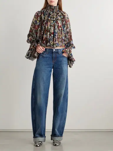 Khaite Karo Mid-rise Barrel-leg Jeans | Thumbnail 2 Khaite Karo Mid-rise Barrel-leg Jeans | Thumbnail 2