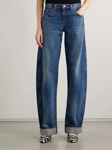 Khaite Karo Mid-rise Barrel-leg Jeans | Thumbnail 3 Khaite Karo Mid-rise Barrel-leg Jeans | Thumbnail 3