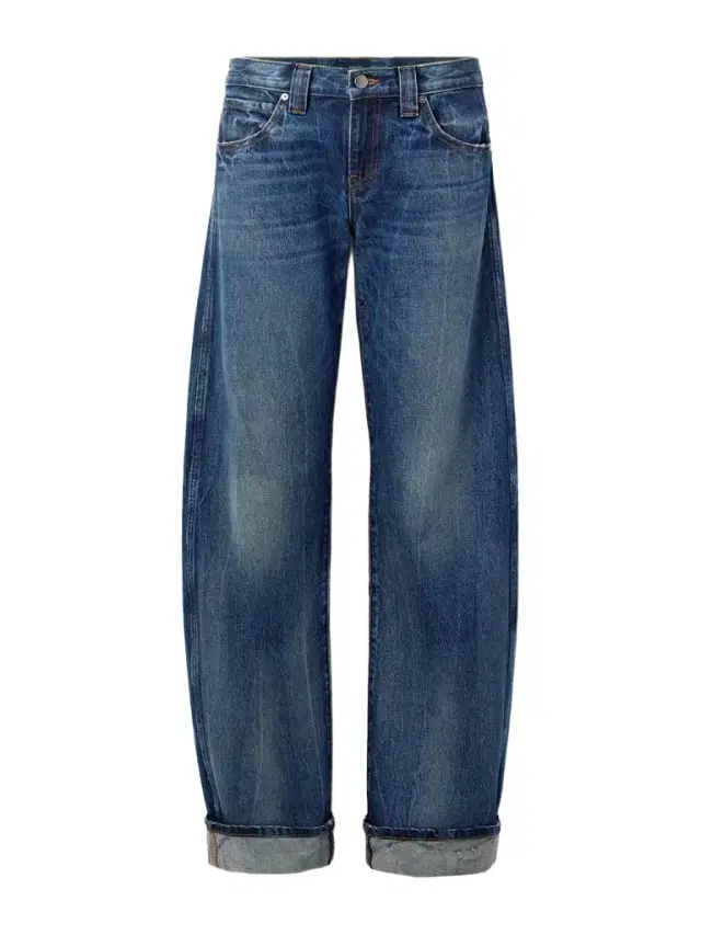 Karo Mid-rise Barrel-leg Jeans