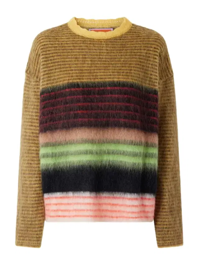 Brera Striped Mohair-blend Sweater