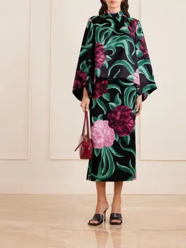 La DoubleJ Make An Exit Floral-print Silk-twill Blouse | Thumbnail 2 La DoubleJ Make An Exit Floral-print Silk-twill Blouse | Thumbnail 2