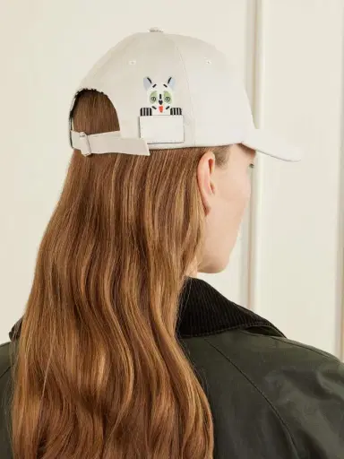 Loewe + Louis Wain Leather-trimmed Embroidered Cotton-canvas Baseball Cap | Thumbnail 5 Loewe + Louis Wain Leather-trimmed Embroidered Cotton-canvas Baseball Cap | Thumbnail 5