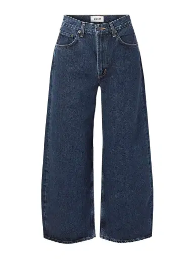 AGOLDE Low Curve Crop High-rise Wide-leg Jeans | Thumbnail 1