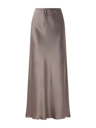 LESET Barb Satin Maxi Skirt | Thumbnail 1 LESET Barb Satin Maxi Skirt | Thumbnail 1