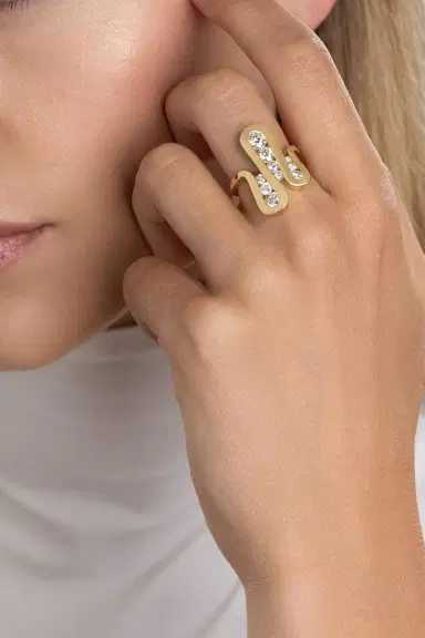 Melissa Kaye Diamond Daphne Joy Ring | Thumbnail 2 Melissa Kaye Diamond Daphne Joy Ring | Thumbnail 2