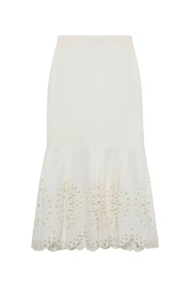 Eveletta Embroidered Knit Midi Skirt