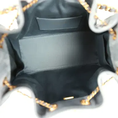 Chanel Chanel Small 25 Hobo Bag Blue Suede Antique Gold Hardware | Thumbnail 9 Chanel Chanel Small 25 Hobo Bag Blue Suede Antique Gold Hardware | Thumbnail 9