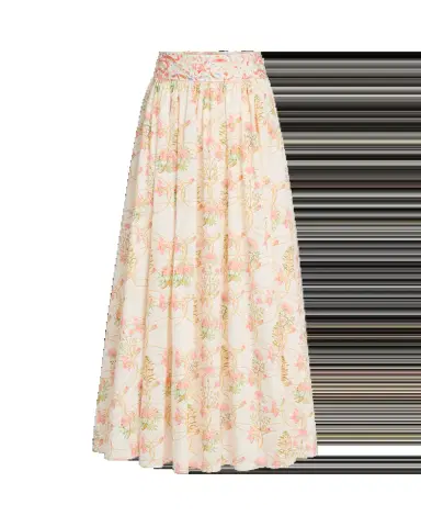 Emporio Sirenuse Ombretta Skirt in Rose Garden Print | Thumbnail 7