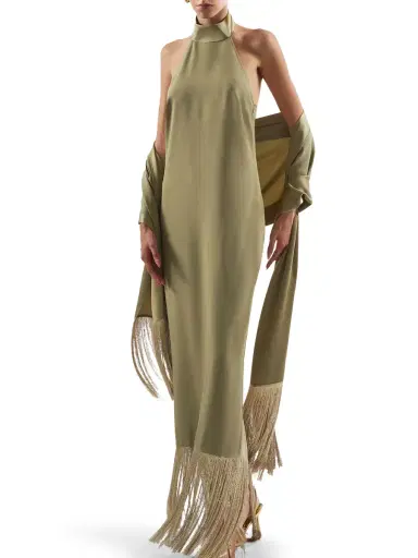 Taller Marmo Zizi Fringe Stole | Thumbnail 3