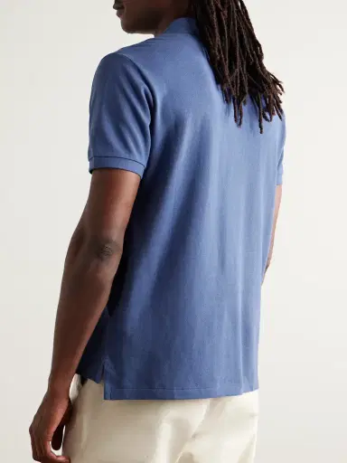 Polo Ralph Lauren Slim-Fit Logo-Embroidered Cotton-Piqué Polo Shirt - Men | Thumbnail 4
