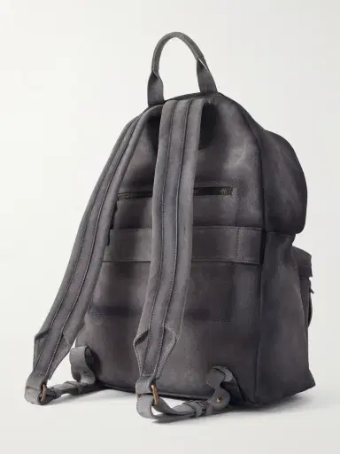 Officine Creative OC 001 Suede Backpack - Men | Thumbnail 3 Officine Creative OC 001 Suede Backpack - Men | Thumbnail 3