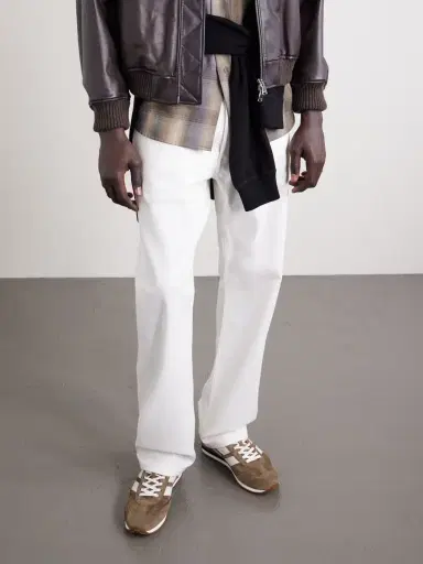 Tom Ford Mick Leather-Trimmed Suede Sneakers - Men | Thumbnail 2