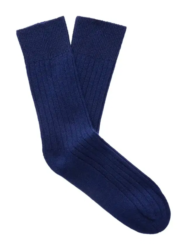 The Elder Statesman Ribbed Cashmere Socks - Men