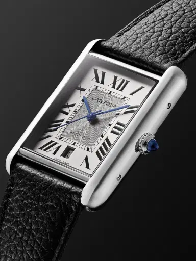 Cartier Tank Must Extra-Large Automatic Stainless Steel Watch, Ref. WSTA0040 - Men | Thumbnail 3 Cartier Tank Must Extra-Large Automatic Stainless Steel Watch, Ref. WSTA0040 - Men | Thumbnail 3