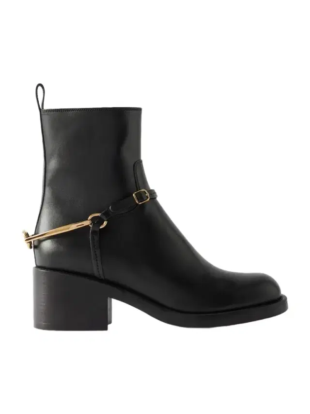Dakota Embellished Leather Ankle Boots