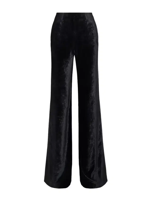 Winter Sun Velvet Wide-leg Pants