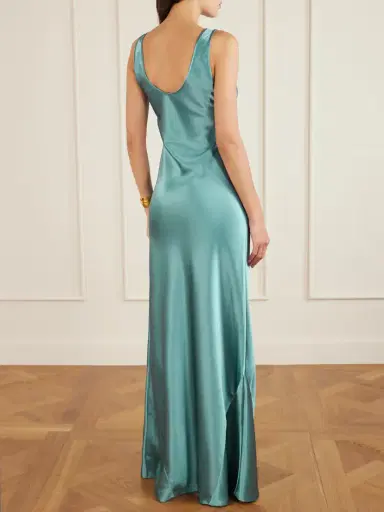 Galvan Valletta Satin Gown | Thumbnail 3