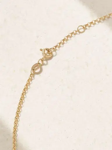 L’Atelier Nawbar Boa 18-karat Gold Diamond Necklace | Thumbnail 3