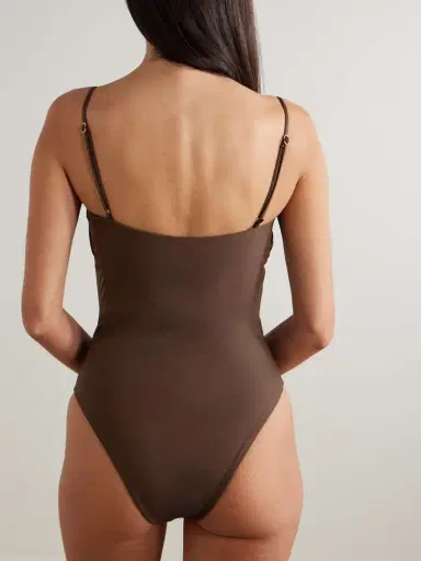 Faithfull Rocio Ruched Recycled Swimsuit | Thumbnail 3 Faithfull Rocio Ruched Recycled Swimsuit | Thumbnail 3