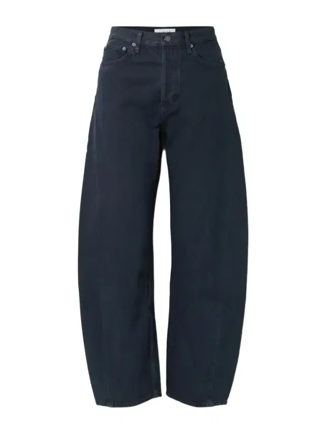 Luna Pieced High-waist Tapered Jeans