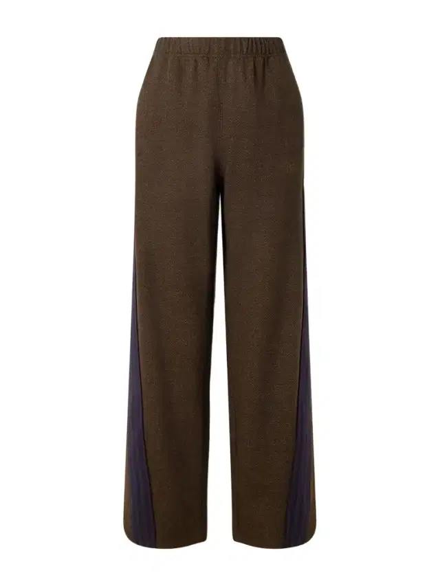 Striped Herringbone Wool And Cotton-blend Track Pants
