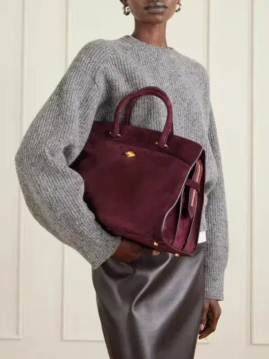 Métier Private Eye Medium Suede Tote | Thumbnail 6 Métier Private Eye Medium Suede Tote | Thumbnail 6