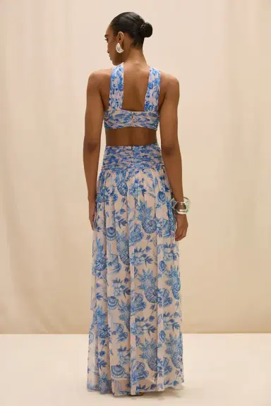 PatBo EDEN ROCK SEASHELL CUT OUT MAXI DRESS | Thumbnail 3