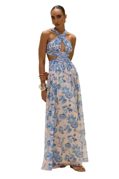 PatBo EDEN ROCK SEASHELL CUT OUT MAXI DRESS | Thumbnail 1