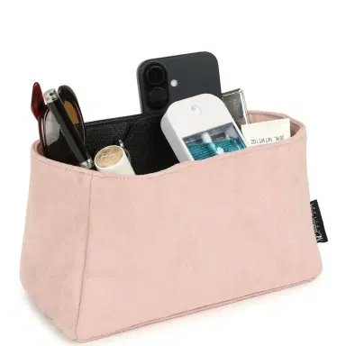 Madison Avenue Couture Bag Bestie Birkin Pink Ultrasuede Organizer | Thumbnail 2 Madison Avenue Couture Bag Bestie Birkin Pink Ultrasuede Organizer | Thumbnail 2