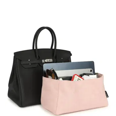 Madison Avenue Couture Bag Bestie Birkin Pink Ultrasuede Organizer | Thumbnail 16 Madison Avenue Couture Bag Bestie Birkin Pink Ultrasuede Organizer | Thumbnail 16