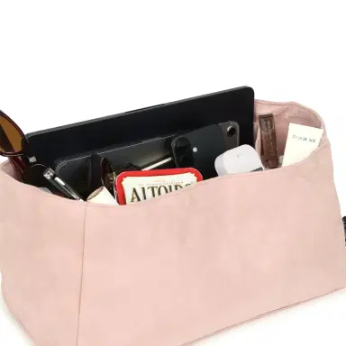 Madison Avenue Couture Bag Bestie Birkin Pink Ultrasuede Organizer | Thumbnail 25 Madison Avenue Couture Bag Bestie Birkin Pink Ultrasuede Organizer | Thumbnail 25