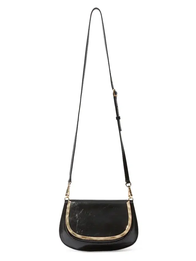 SIMKHAI Women's Logan Patent Leather Crossbody Bag - Black