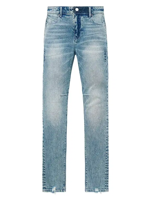Men's Clayton Light-Wash Skinny-Fit Jeans - Ocean Shine