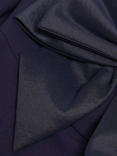 Likely Women's Mayfair Bow-Detail Strapless Gown - Navy - Size 12 | Thumbnail 6