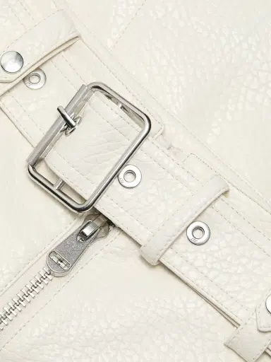 Cinq à Sept Women's Saffira Front-Zip Miniskirt - | Thumbnail 7
