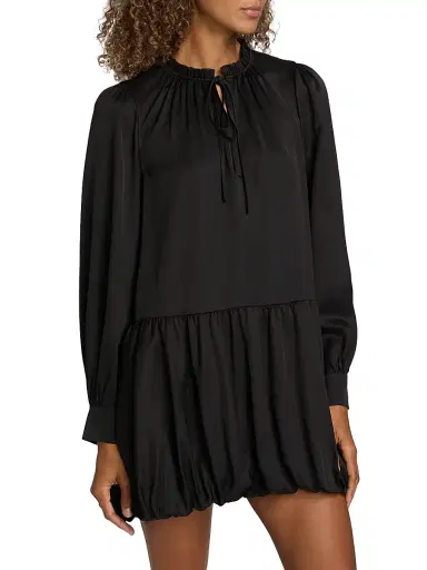 Cinq à Sept Women's Valetta Bubble-Hem Minidress | Thumbnail 4